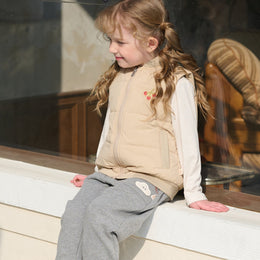 Petite Revery Biscuits & Vine Puffer Vest
