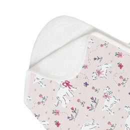 Nest Designs Bamboo Cotton Muslin Burp n' Bib 2-Pack