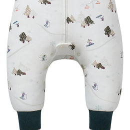 Nest Designs Cotton Long Sleeve Footed Sleep Bag 1.0 Tog Chills N' Thrills
