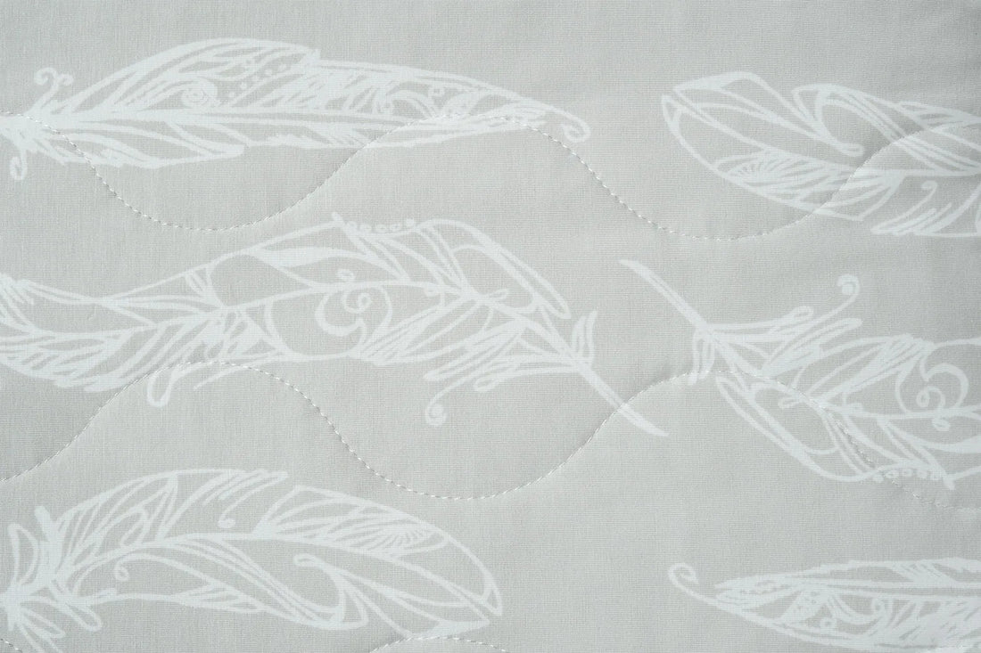Nest Designs Cozy Blanket Small Feather Grey — product detail