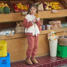 Petite Revery Cozy Croissant Fleece Jacket