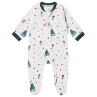Nest Designs Organic Cotton Long Sleeve Footed Sleeper – Santas Elves