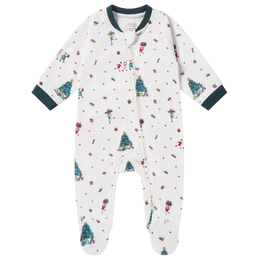 Nest Designs Organic Cotton Long Sleeve Footed Sleeper – Santas Elves