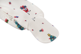 Nest Designs Organic Cotton Long Sleeve Footed Sleeper – Santas Elves