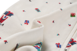 Nest Designs Organic Cotton Long Sleeve Footed Sleeper – Santas Elves