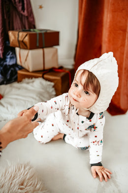 Nest Designs Organic Cotton Long Sleeve Footless Sleeper – Santas Elves