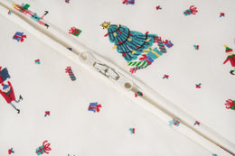 Nest Designs Organic Cotton Long Sleeve Footless Sleeper – Santas Elves