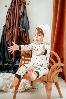 Nest Designs Organic Cotton Long Sleeve Footless Sleeper – Santas Elves