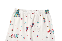 Nest Designs Organic Cotton Long Sleeve Two-Piece PJ Set – Santas Elves