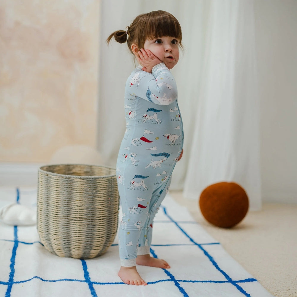 Nest Designs Long Sleeve Footless Sleeper Fluffy Puffs