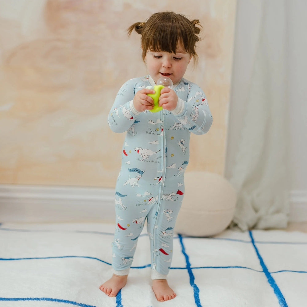 Nest Designs Long Sleeve Footless Sleeper Fluffy Puffs