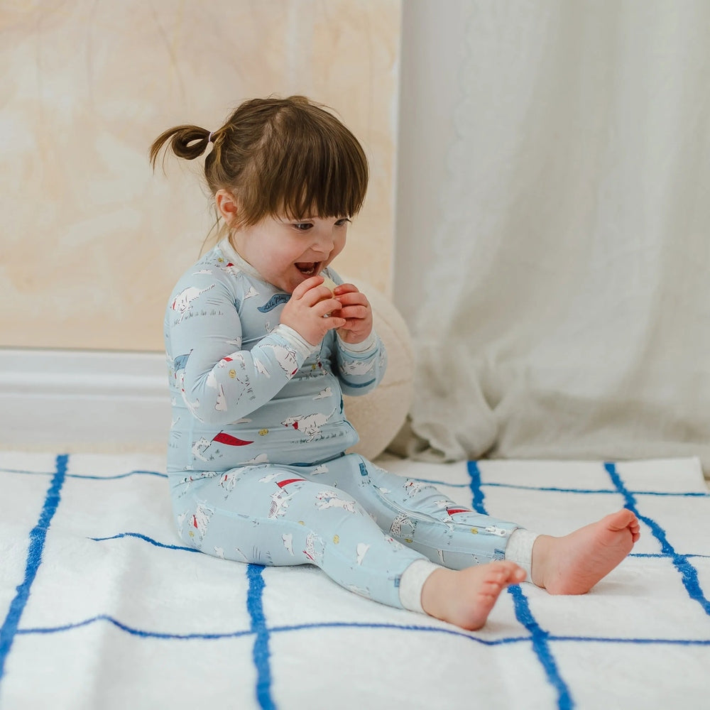 Nest Designs Long Sleeve Footless Sleeper Fluffy Puffs