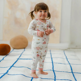Nest Designs Long Sleeve Footless Sleeper Very Squirrelly