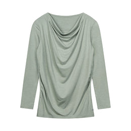Nest Designs Long Sleeve Nursing Tee Matcha