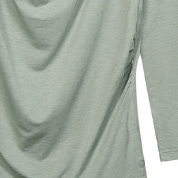 Nest Designs Long Sleeve Nursing Tee Matcha