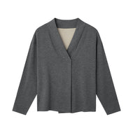 Nest Designs Long Sleeve Nursing Top Charcoal