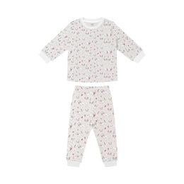 Nest Designs Long Sleeve PJ Set Doggie Meadow