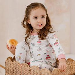 Nest Designs Long Sleeve PJ Set Very Squirrelly