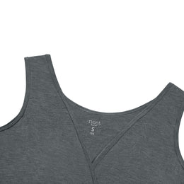 Nest Designs Maternity Crossover Nursing Bra Charcoal