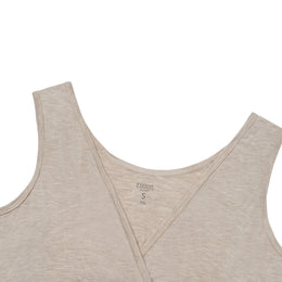 Nest Designs Maternity Crossover Nursing Bra Warm Taupe