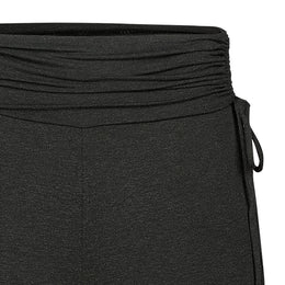 Nest Designs Maternity Gathering Waistband Wide Leg Pants Black