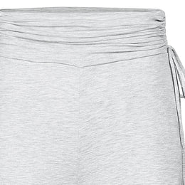 Nest Designs Maternity Gathering Waistband Wide Leg Pants Fog Grey