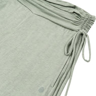 Nest Designs Maternity Gathering Waistband Wide Leg Pants Matcha