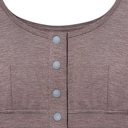 Nest Designs Maternity Henley Nursing Bra Elderberry
