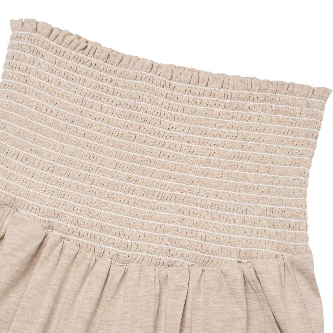 Nest Designs Maternity Pants Warm Taupe side waistband view