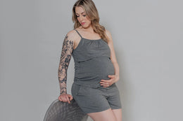 Nest Designs Maternity Shorts Charcoal