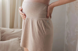 Nest Designs Maternity Shorts Warm Taupe