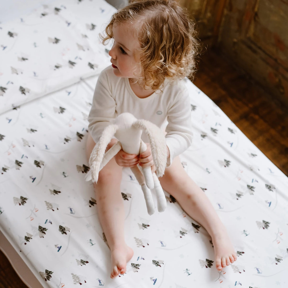 Nest Designs Nook Toddler Pillow with Pillowcase — lifestyle