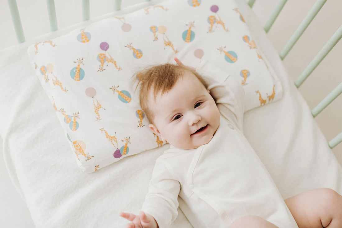 Nest Designs Nook Toddler Pillow with Pillowcase — lifestyle
