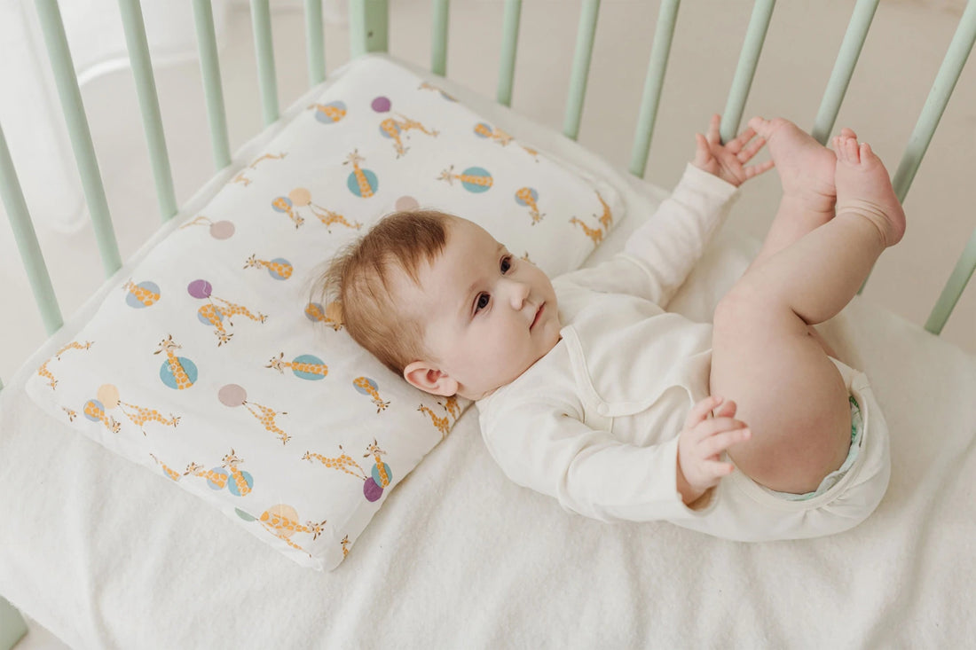 Nest Designs Nook Toddler Pillow with Pillowcase — lifestyle