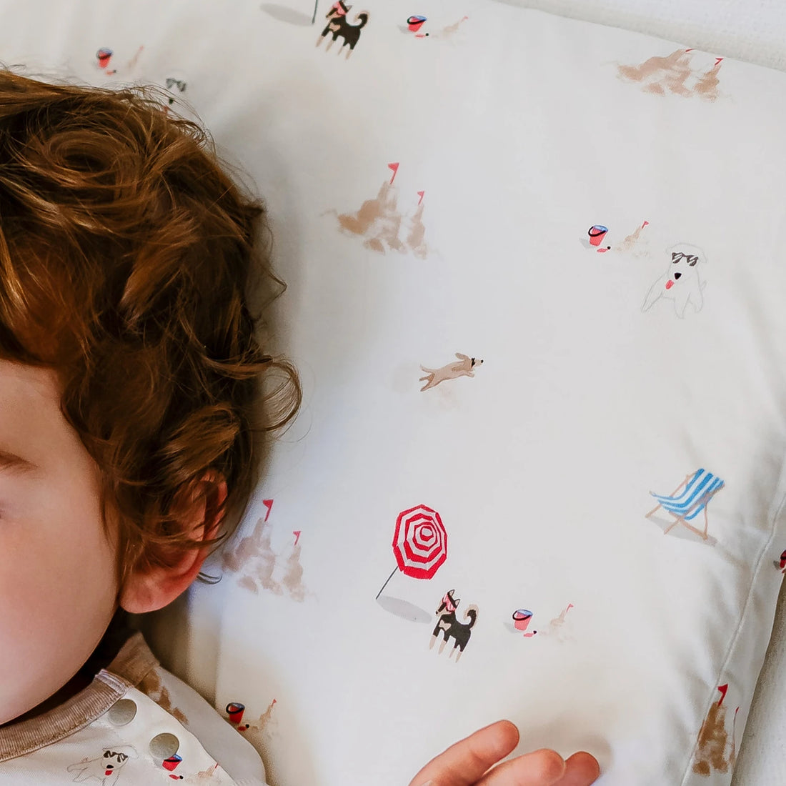 Nest Designs Nook Toddler Pillow with Pillowcase — lifestyle