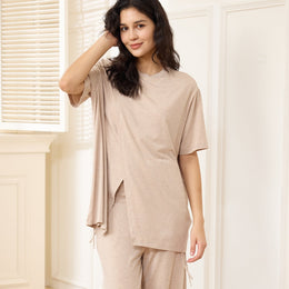 Nest Designs Nursing Tee Fog Grey