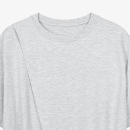 Nest Designs Nursing Tee Fog Grey