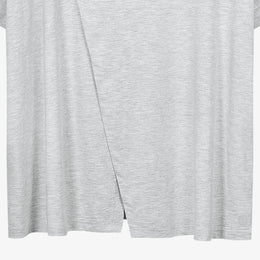 Nest Designs Nursing Tee Fog Grey