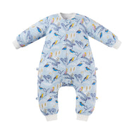 Nest Designs Organic Cotton Long Sleeve Footed Sleep Bag 1.0 TOG Alouette
