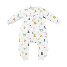 Nest Designs Organic Cotton Long Sleeve Footed Sleep Bag 1.0 TOG Bingo