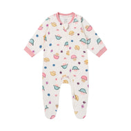 Nest Designs Organic Cotton Long Sleeve Footed Sleeper Muffin Man