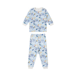 Nest Designs Organic Cotton Long Sleeve Two-Piece PJ Set Alouette