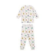Nest Designs Organic Cotton Long Sleeve Two-Piece PJ Set Bingo