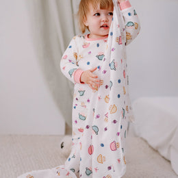 Nest Designs Organic Cotton Long Sleeve Two-Piece PJ Set Muffin Man