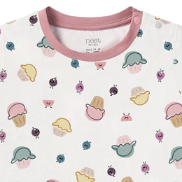 Nest Designs Organic Cotton Long Sleeve Two-Piece PJ Set Muffin Man