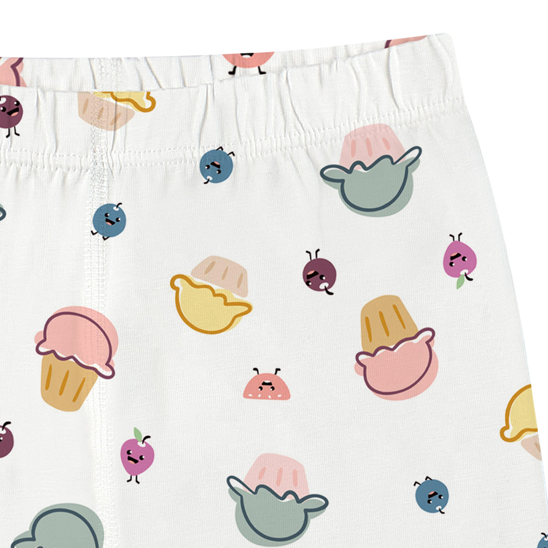 Nest Designs Organic Cotton Long Sleeve Two-Piece PJ Set Muffin Man gallery view 4