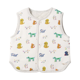 Nest Designs Organic Cotton Quilted Vest Bingo