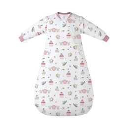 Nest Designs Organic Cotton Removable Long Sleeve Sleep Bag 1.0 Tog Very Squirrelly