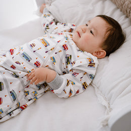 Nest Designs Organic Cotton Removable Sleeve Sleep Bag 1.0 Tog (6M - 18M)