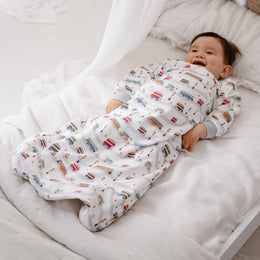 Nest Designs Organic Cotton Removable Sleeve Sleep Bag 1.0 Tog (6M - 18M)